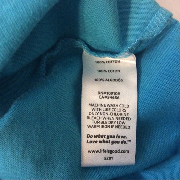 Life Is Good Unplugged T-shirt M - Picture 7 of 7